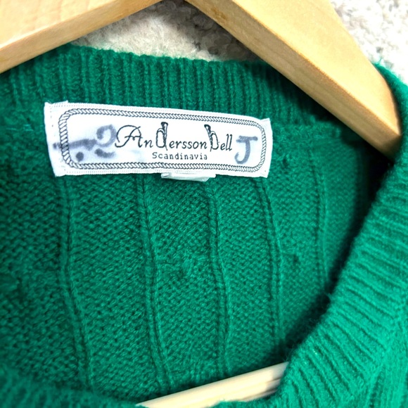 Andersson Bell XL RARE- vintage cable knit acr sweater in excellent vintage cond - Picture 6 of 13
